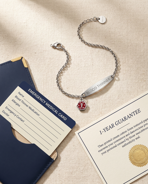 Emergency Medical Card® + Case + Guarantee